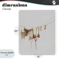 thumbnail image 4 of Stupell Industries Contemporary Sunlit Bikini on Clothesline Canvas Art, 16 x 20, by Ziwei Li, 4 of 8