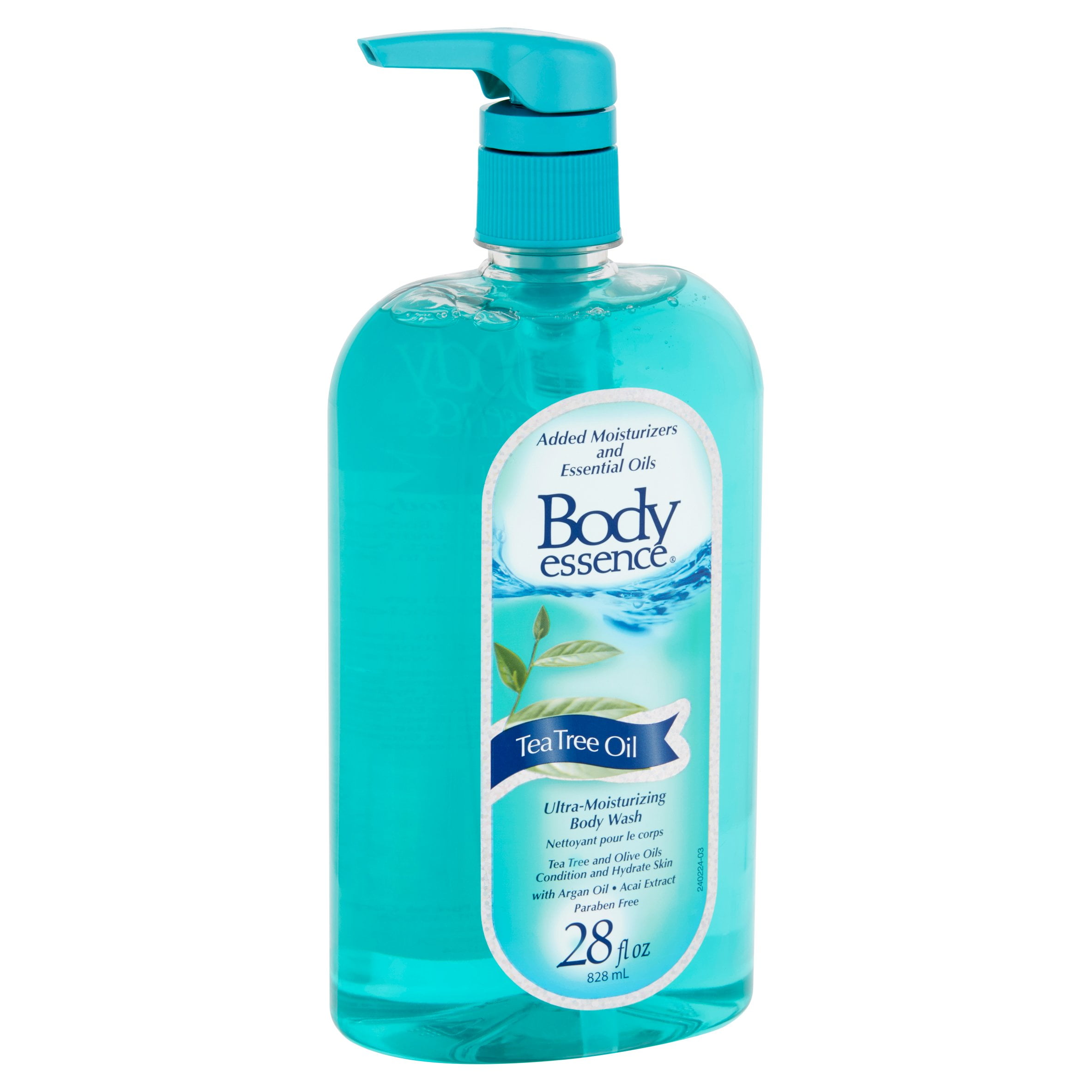 Body Essence Tea Tree Oil Ultra Moisturizing Body Wash 28 Fl Oz Walmart Com Walmart Com