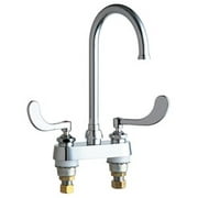 Chicago Faucets 895-317Gn2fcab Commercial Grade Centerset Kitchen Faucet - Chrome