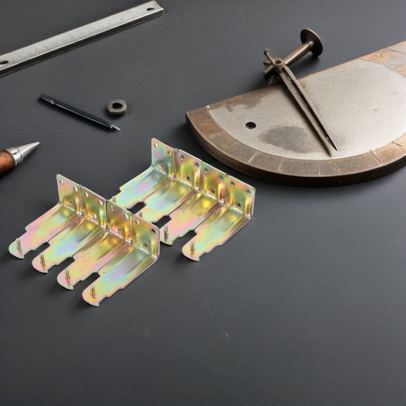 GOOHOCHY 8pcs Fire Extinguisher Wall Mount Bracket Heavy Duty Fire Extinguisher Wall Holder Metal Extinguisher Hook For Secure Mounting Commercial Use