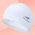 thumbnail image 4 of Oliegs 2PCS Swimming Cap Male And Female Large Uncut Long Hair PU Cap Adult Training Swimming Cap, 4 of 4
