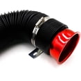 thumbnail image 5 of 3 Inch 76mm Flexible Air Intake Hose Cold Air Intake Telescopic Adjustable Intake Hose,red, 5 of 5