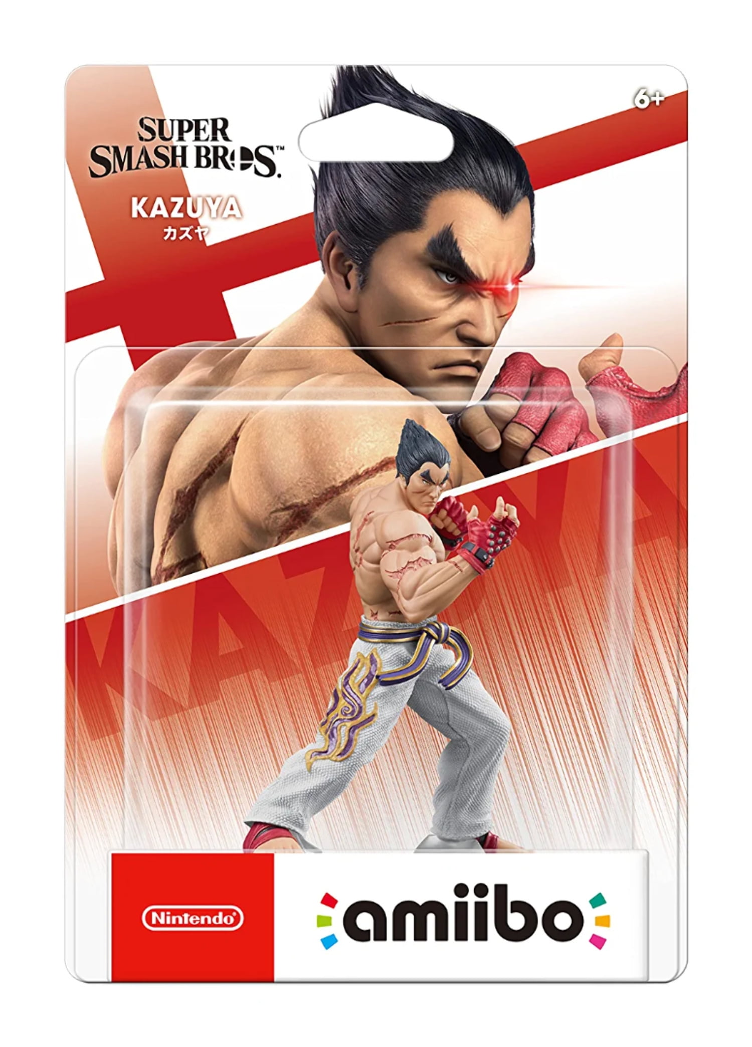 amiibo カズヤ Nintendo Kazuya Smash Amiibo Accessory for In-Game Extras