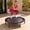 Pink, variant on 48 Inch Mini Fitness Trampoline Quiet Springless Bungee Rebounder Trampoline Heavy‑Duty Iron Frame 330 LBS Capacity Indoor Outdoor Exercise Trampoline for Home Gym Adults & Kids