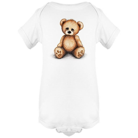 Sobbing Teddy Bear Doodle Bodysuit Infant -Image by Shutterstock,  6 Months