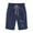 Navy, variant on AVTOIFY Summer Womens Shorts Casual, Women Printed Elastic Waist Drawstring with Casual Pockets Shorts Black XL