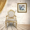 thumbnail image 3 of Boho Hue Studio 15x15 Gold Ornate Wood Framed with Double Matting Museum Art Print Titled - Blossom Bunch 4, 3 of 4