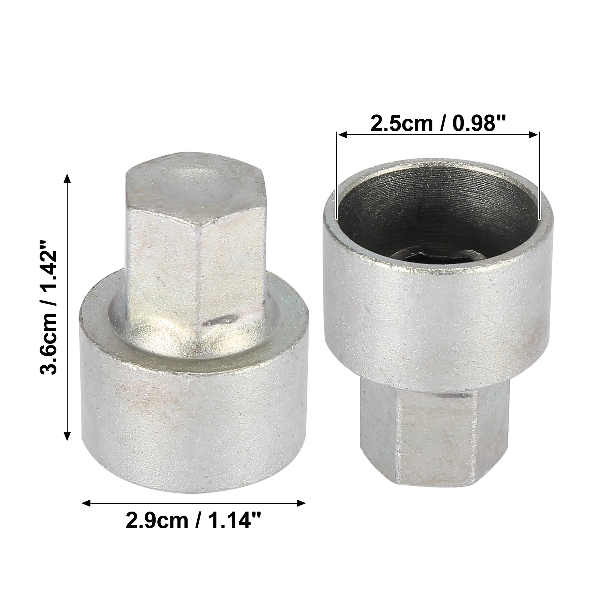 Unique Bargains Car Wheel Lock Lug Nut Anti-Theft Key for BMW 3 5 7 Series 058