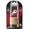 thumbnail image 6 of BRINKS - 50mm Solid Brass Keyed Padlock with Adjustable Shackle - Chrome Plated with Hardened Steel Shackle, (171-50061), 6 of 9