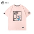 thumbnail image 4 of Keith haring Co Marca Doraemon Máquina De Impresión De Gato Pareja Camiseta De Manga Corta De Moda Algodón Puro, 4 of 4