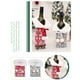 thumbnail image 4 of Bearachild Funda para botella de vino, funda con patrón de alce de encaje, de comedor, ropa navideña para botella de vino, bolsa de Kits de decoración para fiestas Gris, 4 of 6