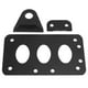 thumbnail image 2 of Kit de soporte de luz de freno universal para motocicleta, soporte de placa de matrícula de montaje lateral de repuesto para Fatboy Iron 883 negro, 2 of 14