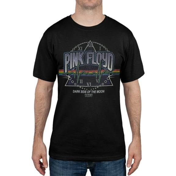 Pink Floyd Men's Time Tour 1973 Short Sleeve T Shirt