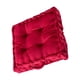 thumbnail image 2 of Cateissary Cojín cuadrado para asiento, cojín para silla, sofá, alfombrilla para el suelo del hogar, almohada, sala de estar de negocios Decoración del hogar Rojo 38*38*8cm, 2 of 6