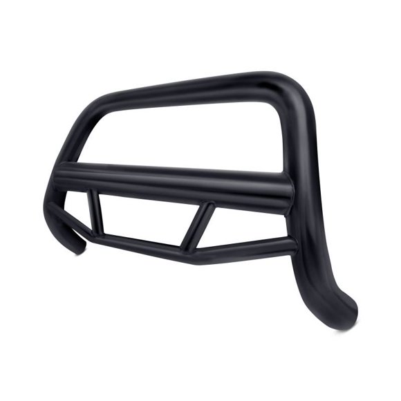 Black Horse Offroad Bull Bar MBB-HYB6201 MAX; 2-1/2 Inch Diameter Tube; Powder Coated; Black; Steel; Without Skid Plate; Without Light Bar