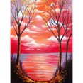 thumbnail image 1 of Diamond Painting 5D DIY Kit de paisaje de taladro redondo completo Decoración del hogar (QQ692) Hugtrwg Para estrenar, 1 of 9