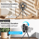 thumbnail image 3 of Ventilador De Camping Inalámbrico 2 En 1 BLOOSOM con Gancho Luz LED, 3 of 4