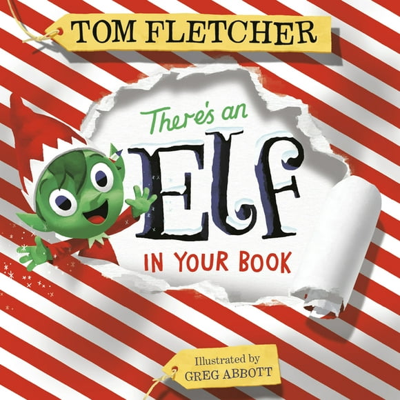 Who's In Your Book?: There's an Elf in Your Book : An Interactive Christmas Book for Kids and Toddlers (Board book)