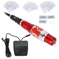 thumbnail image 2 of Máquina eléctrica para tatuar labios y cejas, juego de máquina de tatuaje con microbisturí, rojo (100-240V), enchufe estadounidense, 2 of 14