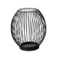 thumbnail image 1 of Soporte para velas, candelabro de jaula de Metal, candelabro de Pilar, candelabro hueco para granja, cena, boda, iglesia, chimenea 16cmx18cm Negro, 1 of 9