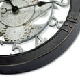 thumbnail image 4 of Westclox 16" Brown/Bronze Gears Analog QA Wall Clock-Model 32947, 4 of 5