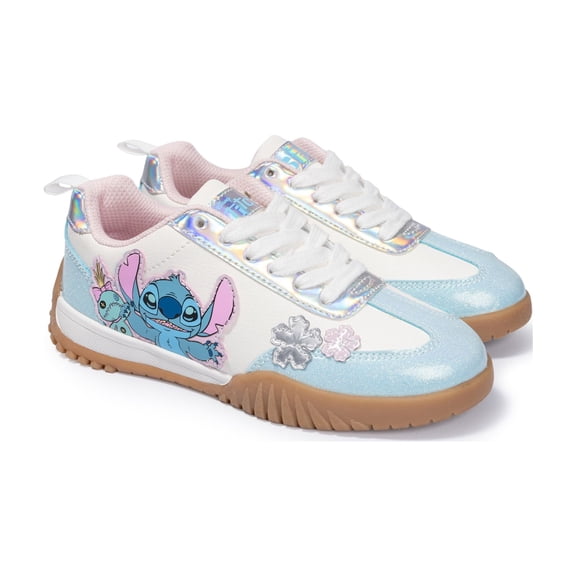 Stitch Toddler and Little Girls Lace Up Sneaker