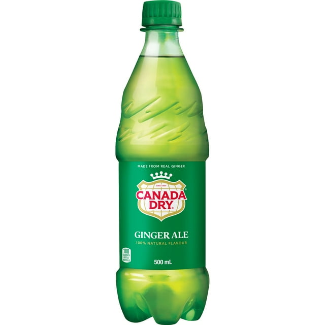 Canada Dry® Ginger Ale 500 mL Bottle