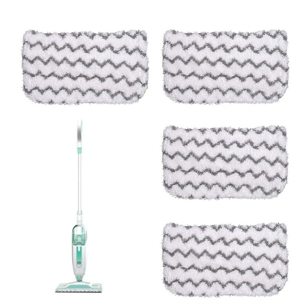Home Times 4 Packs Replacement Steam Mop Pads for Shark Steam Mop Hard