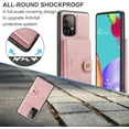 thumbnail image 5 of Case for Samsung Galaxy A33 5G, Detachable Magnetic Wallet Credit Card Slot Kickstand Cover Support Wireless Charging Compatible with Samsung Galaxy A33 5G (Pink), 5 of 9