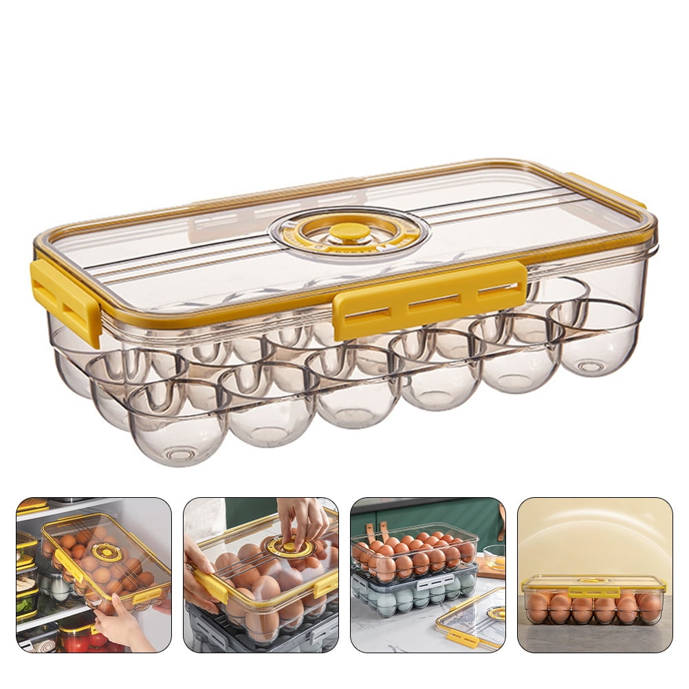 Raindrops Box for Pets, Easy to Clean and Yellow Container, 1 Piece