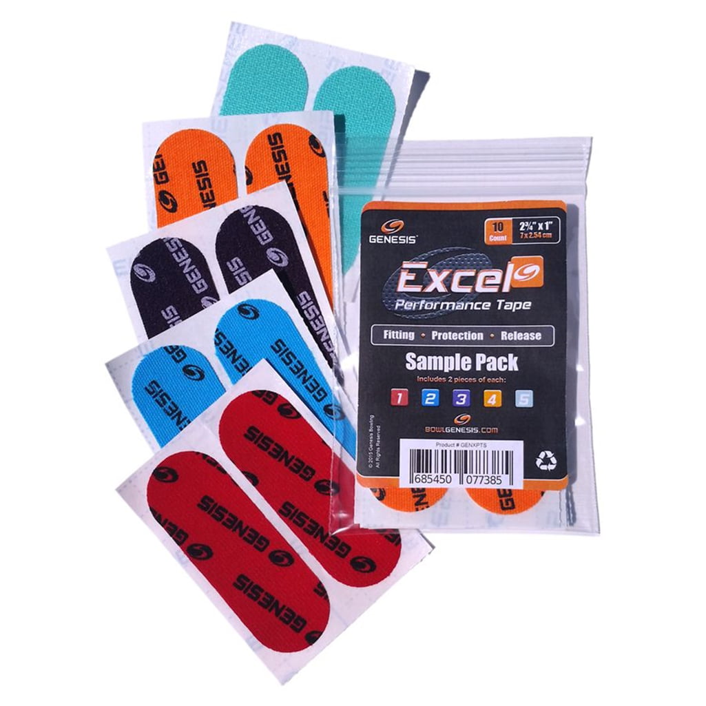 Genesis Excel 5 Performance Tape 40 Piece Fast Ship Hada Patch Prevent Blisters 