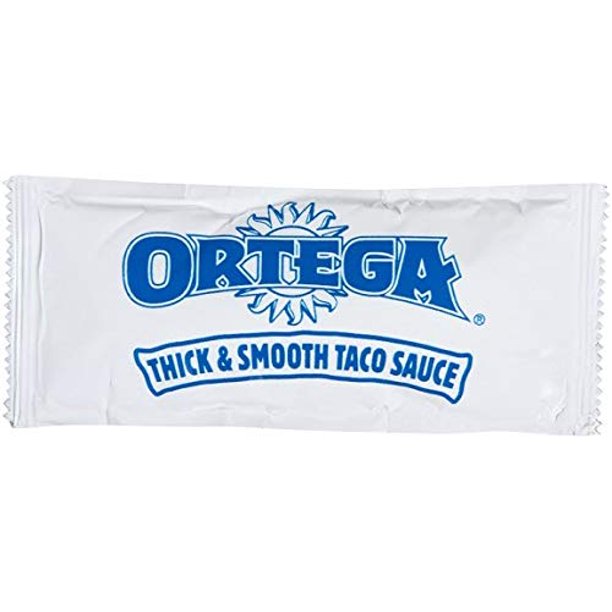 Ortega Taco Packet Sauce 500 Case .33 Ounce