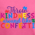thumbnail image 3 of CafePress - Throw Kindness Around Like Confetti T Shirt - Women's V-Neck Dark T-Shirt, 3 of 3