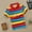 Orange, variant on Kid Boys' Polo Shirts Stripes Collar Shirt Button Up Shirt Boys Short Sleeve Shirt 8-9 Years Cute Boy Clothing