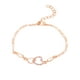 thumbnail image 1 of Joyería Micro-inclusión de la moda femenina en forma de corazón pulsera pulseras huecas, 1 of 2