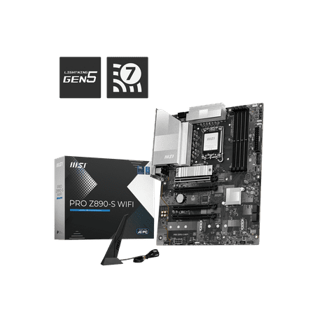 MSI PRO Z890-S WIFI LGA 1851 Intel Z890 ATX Motherboard