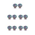 thumbnail image 3 of Minnieouse 1 par de empanadas, cubiertas para pezones, sujetador antiprotrusión, pétalo de satén, elegante, juego de pegatinas protectoras de Type2 NO2, 3 of 6