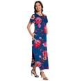 thumbnail image 4 of Vestido largo Jeqeocafy para mujer, verano 2025, cuello redondo con bolsillos, 4 of 6