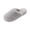 Gray, variant on SBYOJLPB Women's Closed-Toe Slipper Casual Winter Solid Color Fluffy Plush Home Indoor Comfortable Slippers