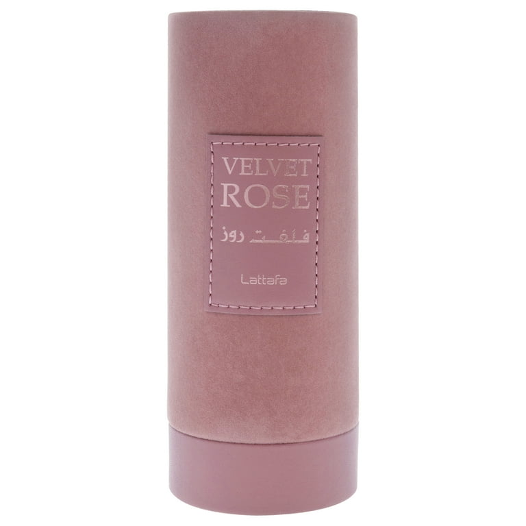 Lattafa Velvet Rose Eau De Parfum Spray 3.4 oz for Women and