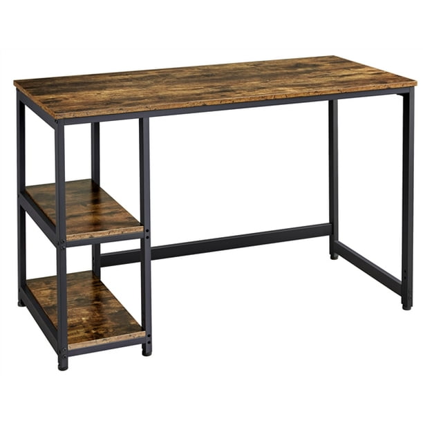What to look for in an. computer desk home office desk study workstation rustic brown