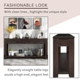 thumbnail image 7 of 63" Long Console Table for Entryway, Entryway Table with 4 Drawers and Bottom Shelf, Hallway Sofa Table with Solid Wood Legs, Easy Assembled, Side Table for Living Room Home Decor, Espresso, 7 of 7