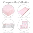 thumbnail image 4 of Manta de Recepción Sherpa American Baby Company Rosa 3D cálida y acogedora para niños y niñas, 4 of 9