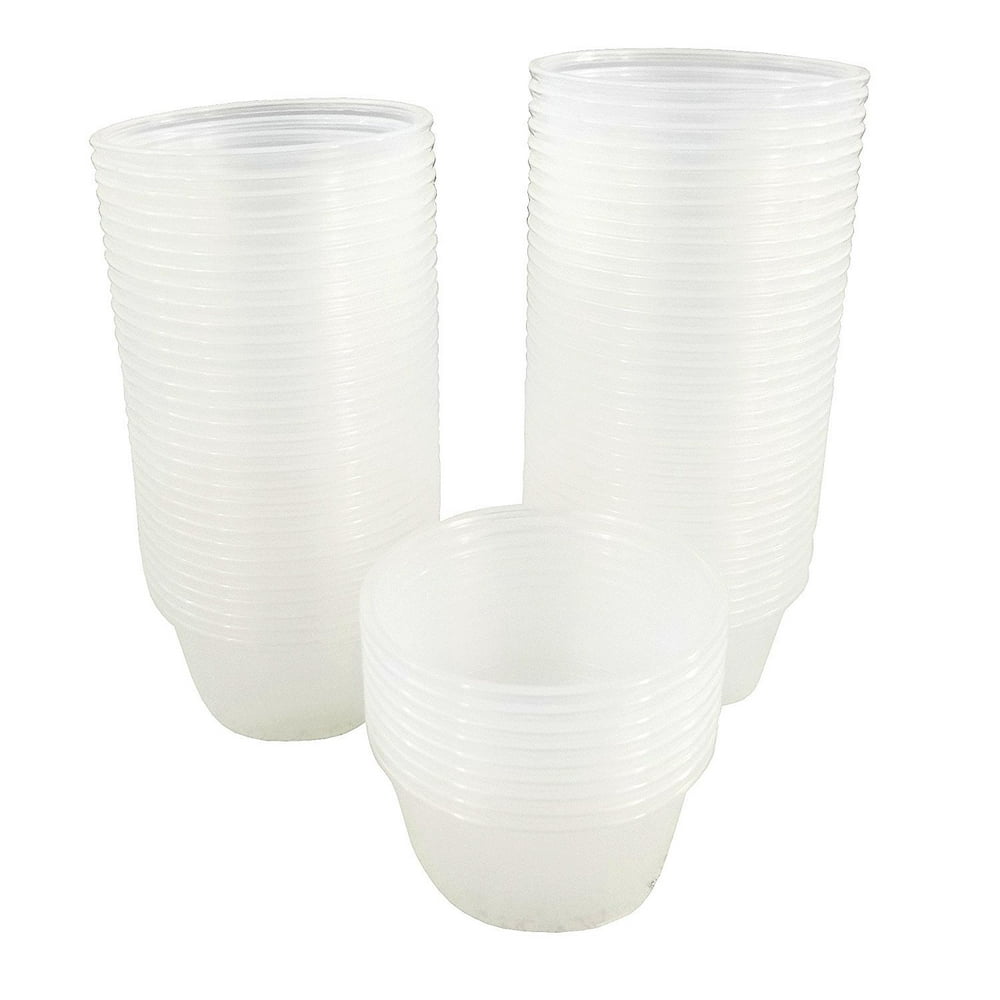 2 oz. Disposable Translucent Portion Food Cups Souffle Cups/Jello Shot