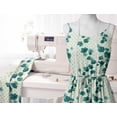 thumbnail image 6 of Soimoi Cotton Satin Spandex Green Fabric By the Yard - 54 Inch Wide -Florals Print Fabric - Elegant and Timeless Patterns for Fashion and Home Decor Printed Fabric, 6 of 6