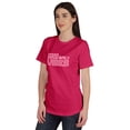 thumbnail image 4 of Inkmeso Good Vibes Only Graphic Tshirt Short Sleeve Women Cotton Tee Casual, 4 of 8