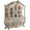 thumbnail image 1 of ACME Ragenardus Armoire de Porcelaine en Blanc Antique, 1 of 3