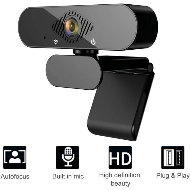 cam with Microphone, USB cam 1080P Full HD  Cameras for