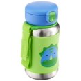 thumbnail image 1 of Bottle Skip Hop Toddler Zoo Stainless Steel Straw 350ml, 1 of 3