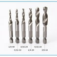 thumbnail image 3 of WASHWEPE Drill Bit Set 6Pcs for Metal and Stainless Steel in Silver, 3 of 3